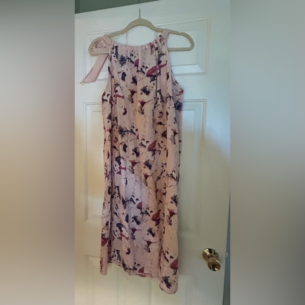 NWT Bellambra Floral Sleeveless Dress Linen XL